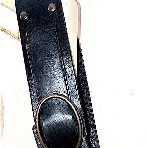 🖤 GAP Black leather studded belt - Picture 9 of 16